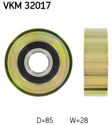 SKF Løpehjul, vifterem VKM 32017 Løpehjul SKF Alfa Romeo 155 VKM 32017