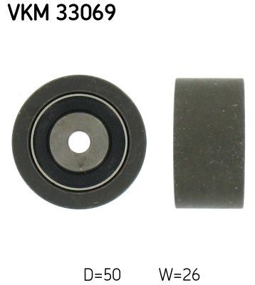 SKF Parazīt- / Vadrullītis, Ķīļrievu siksna VKM 33069 SKF VKM 33069 Parazīt vadrullītis ķīļrievu siksna Peugeot Partner Combispace 5F lēti