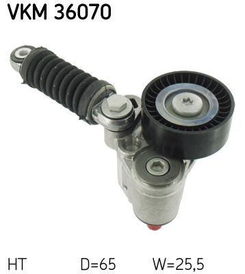 SKF Tensioner pulley VKM 36070 VKM 36070 SKF tensioner pulley SUZUKI LJ 80
