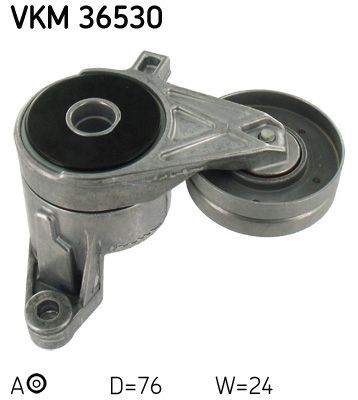 SKF Poulie, tendeur de courroie d'accessoire VKM 36530 Volvo 940 Galet tendeur SKF VKM 36530