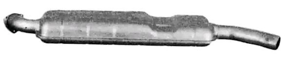 VEGAZ Front Silencer BS-138EBER VEGAZ BS-138EBER BMW E23 front silencer replacement