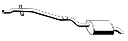 Silencieux arrière VEGAZ BS-245EB/ERN VEGAZ BS-245EB/ERN: Silencieux arrière BMW Série 7 2014