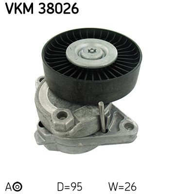 Pingutusrull, soonrihm SKF VKM 38026 SKF VKM 38026: Pingutusrull Mercedes CLS 2009