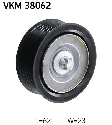 SKF Geleiderol / omdraairol v-snaren VKM 38062 VKM 38062 Geleiderol SKF MERCEDES-BENZ GLB