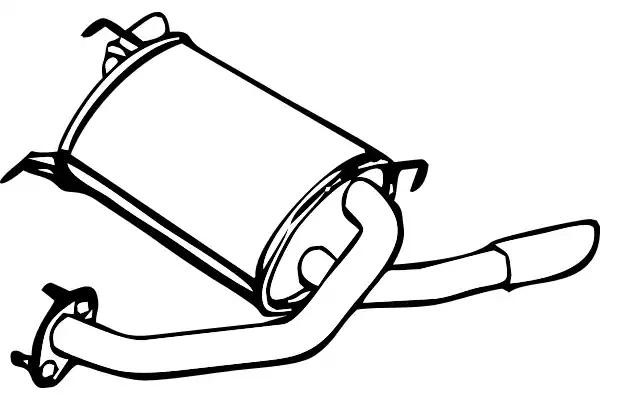 Einddemper VEGAZ DS-356 VEGAZ DS-356 Einddemper INFINITI FX 2010