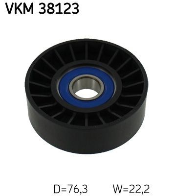 SKF Rullo tenditore cinghia Poly-V VKM 38123 SKF VKM 38123 Puleggia tendicinghia Mercedes C107 originale prezzo