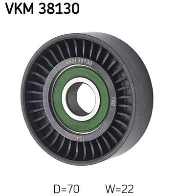 SKF Τροχαλία παρέκκλισης, ιμάντας poly-V VKM 38130 SKF VKM 38130 γνήσια Τροχαλια αδρανειας W245 κόστος