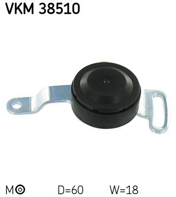 SKF Strammehjul, kilerem VKM 38510 SKF VKM 38510 Strammehjul Smart 450 Cabrio til en fordelagtig pris