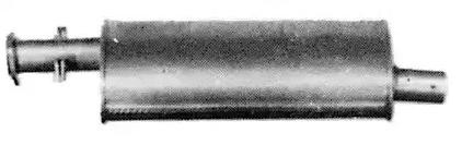 VEGAZ Midtre lydpotte FTS-407IMA Midtre lyddemper VEGAZ Fiat BARCHETTA FTS-407IMA