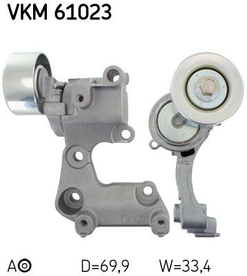 Pingutusrull, soonrihm SKF VKM 61023 SKF VKM 61023: Pingutusrull Lexus IS 2006