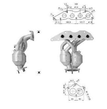 VEGAZ Katalysator MIK-976 MIK-976 VEGAZ Katalysator Mitsubishi Galant 5 E50 Kosten