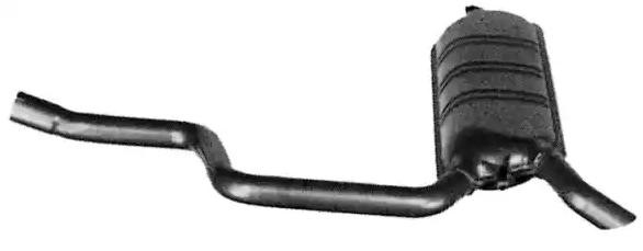 VEGAZ Panela de escape traseira MS-143IMA VEGAZ MS-143IMA Panela de escape traseira