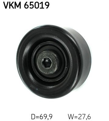 SKF Styrrulle, drivrem VKM 65019 Byta Löprulle KIA Carens 3 kostnad SKF VKM 65019