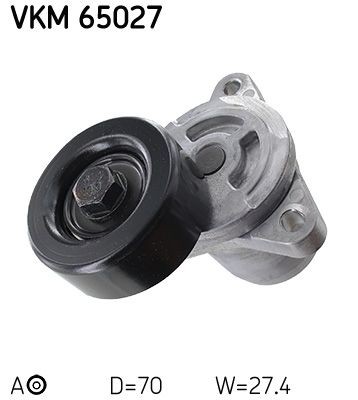 SKF Napínacia kladka rebrovaného klinového remeňa VKM 65027 Napínacia kladka SKF HYUNDAI VKM 65027
