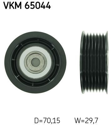 SKF Umlenkrolle Keilrippenriemen VKM 65044 Umlenkrolle SKF Mitsubishi MIRAGE VKM 65044