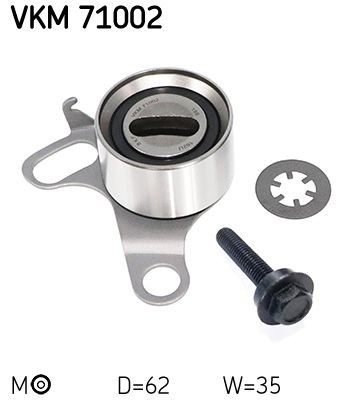 SKF Spanrol, distributieriem VKM 71002 Toyota PASEO Spanrol, tandriem SKF VKM 71002