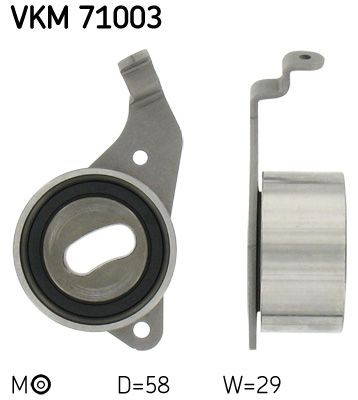SKF Pingutusrull, Hammasrihm VKM 71003 SKF VKM 71003 Pingutusrull, hammasrihm Toyota Rav4 xa1 originaal hind
