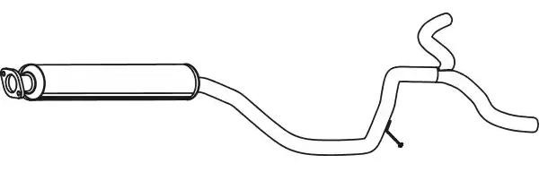 VEGAZ Mittelschalldämpfer OS-745 VEGAZ OS-745 Mittelschalldämpfer