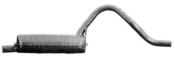 VEGAZ Midtre lydpotte OS-8IMA VEGAZ OS-8IMA Mellomlyddemper Lexus NX AGZ10R til en fordelagtig pris