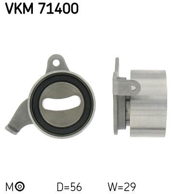 SKF Spriegotājrullītis, Gāzu sadales mehānisma piedziņas siksna VKM 71400 Spriegotājrullītis, gāzu sadales mehānisma piedziņas siksna SKF Toyota DYNA VKM 71400