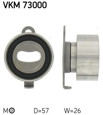 SKF Timing belt tensioner pulley VKM 73000 Honda FR-V SKF timing belt tensioner pulley VKM73000