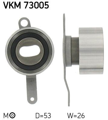 SKF Spanrol, distributieriem VKM 73005 SKF VKM 73005 Spanrol, tandriem Crosstour (TF1/2) originele prijs