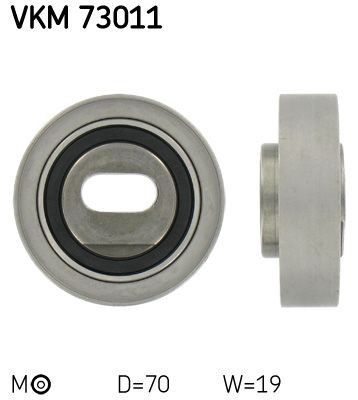 SKF Timing belt tensioner pulley VKM 73011 SKF VKM 73011 Accord VI Aerodeck (CF) timing belt tensioner pulley cost