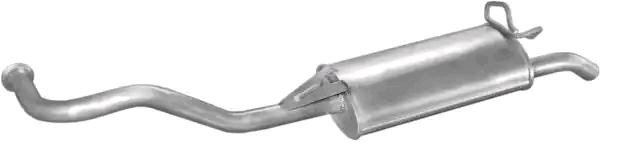 VEGAZ Panela de escape traseira RS-142EBER VEGAZ RS-142EBER Silenciador traseiro Renault 19 I preço