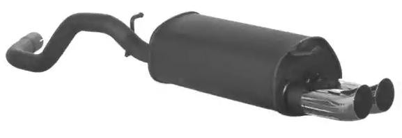 VEGAZ Żportový tlmič výfuku VS-296SP VEGAZ VS-296SP Żportový tlmič výfuku VOLKSWAGEN Polo V Hatchback (6R1, 6C1) 1.2 60 KS 2014