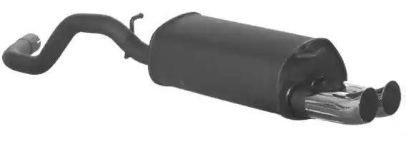 VEGAZ Sports Silencer VS-296SP14 VS-296SP14 VEGAZ performance exhaust for DACIA DUSTER