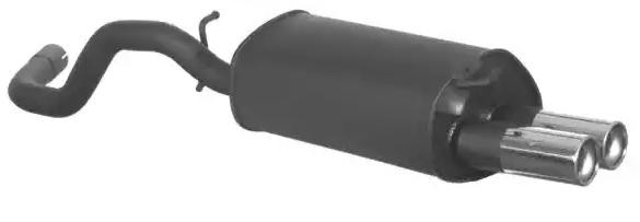 VEGAZ Silencieux sport VS-297SP12 VEGAZ VS-297SP12 Échappement sport Celica II 3/5 portes (A40) prix