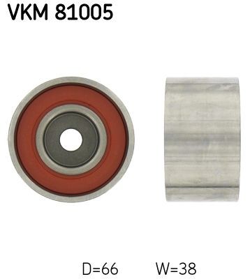 SKF Geleiderol, distributieriem VKM 81005 Geleide rol / omdraairol getande riem SKF RAV 4 VKM 81005 goedkoop