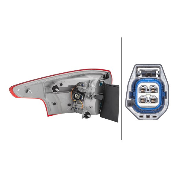 HELLA Farolim 2SD 354 828-161 HELLA 2SD 354 828-161 Farolim