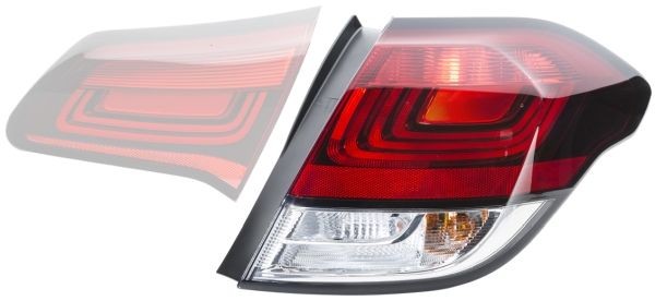 HELLA Achterlicht 2SD 354 833-031 Citroën DS Achterlicht HELLA 2SD 354 833-031