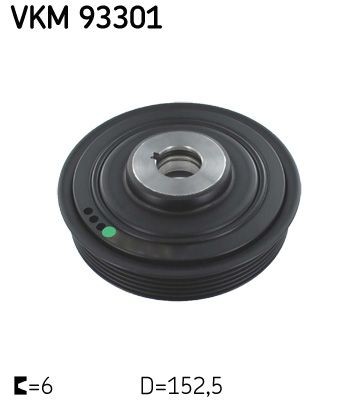 SKF Puleggia cinghia albero a gomiti VKM 93301 VKM 93301 costo Puleggia albero motore SKF SAAB 900