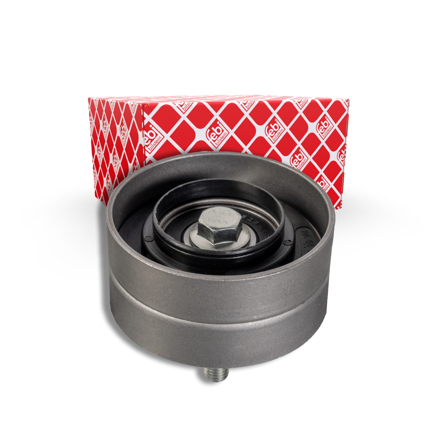 FEBI BILSTEIN Polia de desvio / de guia, correia trapezoidal estriada 101263 Polia de desvio FEBI BILSTEIN Volvo V50 101263