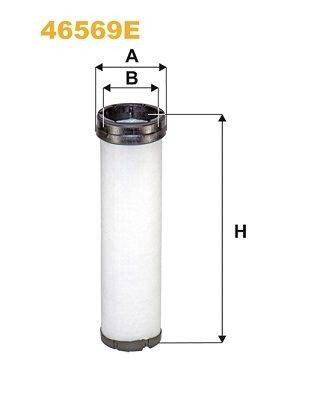 WIX FILTERS Secundairfilter 46569E 46569E Secundairfilter CITROËN JUMPER WIX FILTERS