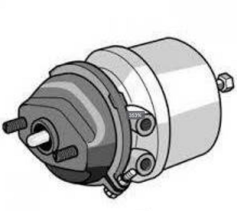 KNORR-BREMSE Spring-loaded Cylinder K007676N00 KNORR-BREMSE K007676N00 Spring-loaded Cylinder