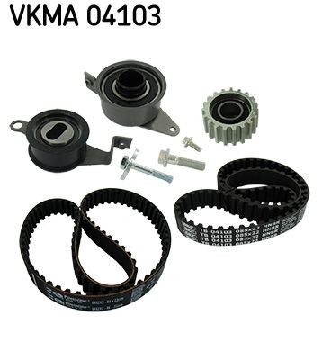 SKF Kit cinghia di distribuzione VKMA 04103 SKF VKMA 04103 Cinghia dentata Ford Fiesta Mk3 prezzo