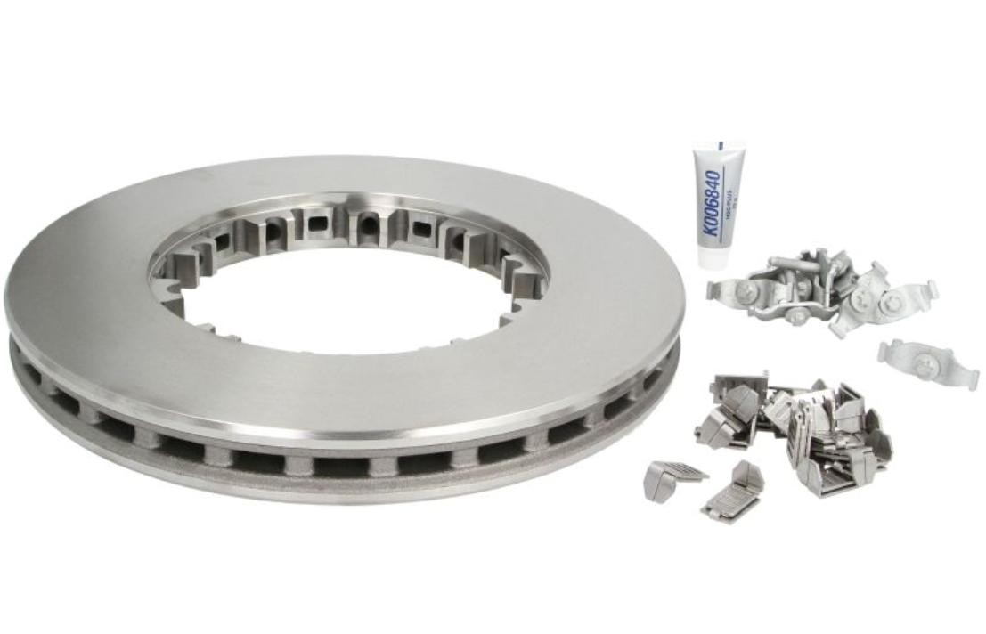 KNORR-BREMSE Brake disc K034249K50 Volvo V60 KNORR-BREMSE brake discs K034249K50