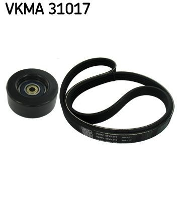 SKF Kileremssæt VKMA 31017 SKF VKMA31017 VW Caddy 2 Pickup Ribremsæt pris