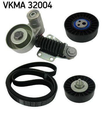 SKF Kit Cinghie Poly-V VKMA 32004 VKMA 32004 costo Kit cinghie poly-v ALFA ROMEO STELVIO SKF