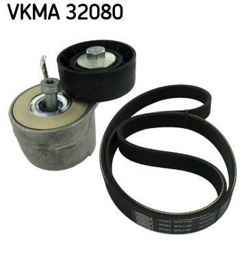 V-Ribbed Belt Set SKF VKMA 32080 SKF VKMA 32080 2008 FIAT DOBLO poly v-belt kit replacement