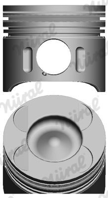 Zuiger NÜRAL 87-136407-30 NÜRAL 87-136407-30 Zuiger MERCEDES-BENZ E-Klasse 2008