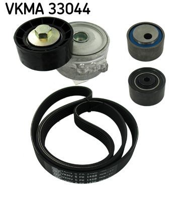 SKF Drivremssats VKMA 33044 Peugeot 406 Sedan Flerspårsremssats SKF VKMA 33044