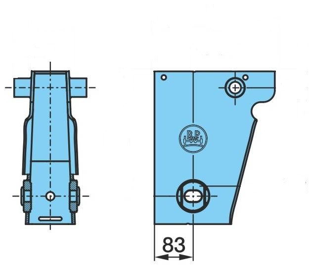 BPW Konzola prużiny 05.375.44.22.0 05.375.44.22.0 Pružina listová BPW VOLVO S90
