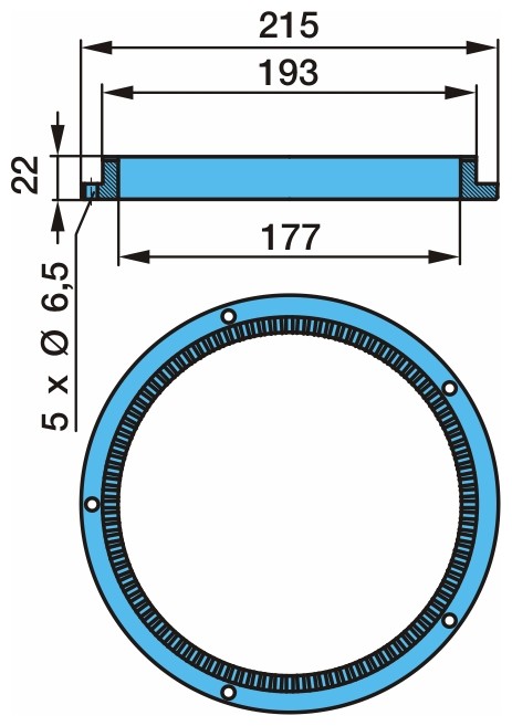 BPW ABS ring 03.310.09.39.0 Mazda CX-3 ABS ring BPW 03.310.09.39.0