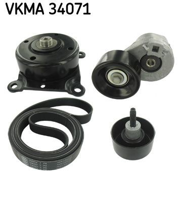 SKF Σετ ιμάντων poly-V VKMA 34071 VKMA 34071 Ιμάντας poly-V FORD TRANSIT SKF