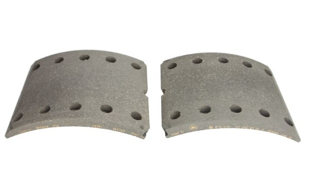 BPW Brake Lining Kit, drum brake 09.801.07.41.0 Mercedes S-Class BPW handbrake 0980107410