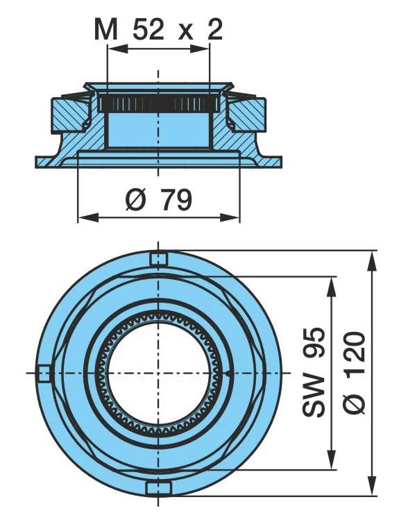 BPW Mutter, axeltapp 05.266.47.06.0 05.266.47.06.0 BPW mutter, axeltapp CHEVROLET LACETTI